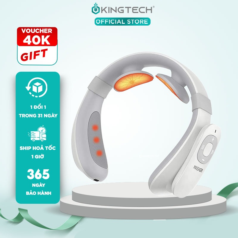 Ảnh Máy Massage Cổ Vai Gáy Chuyên Sâu KINGTECH ST-304 - Giảm Đau Mỏi Hiệu Quả Bằng Xung Điện Kết Hợp Nhiệt Trị Liệu 1