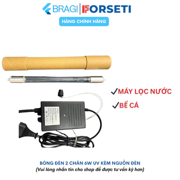 Bóng Đèn UV Và Nguồn Đèn 2 Chân khử trùng dùng cho Máy Lọc Nước RO Karofi Kangaroo Sunhouse...