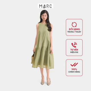 MARC FASHION Đầm Kiểu Nữ Form Suông Sát Nách Thắt Nơ Lưng - CBLH073023