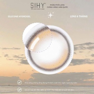 SIHY – Kính áp tròng, Lens [CẬN] MIHI Lens màu nâu mật ong ngọt ngào, độ mắt 0-6 độ, chính hãng Hàn Quốc