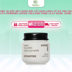 Mặt Nạ Chăm Sóc Lỗ Chân Lông Innisfree Super Volcanic Pore Clay Mask 2X