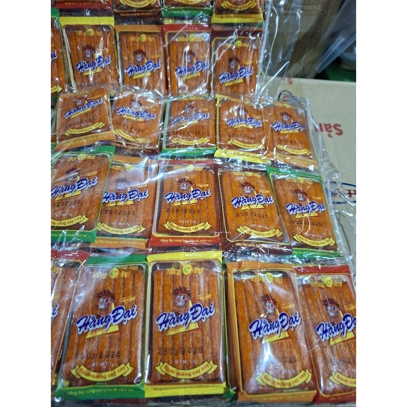 Combo 60 gói hằng đại Bánh miếng cay woa thơm ngon dai dai mềm mềm