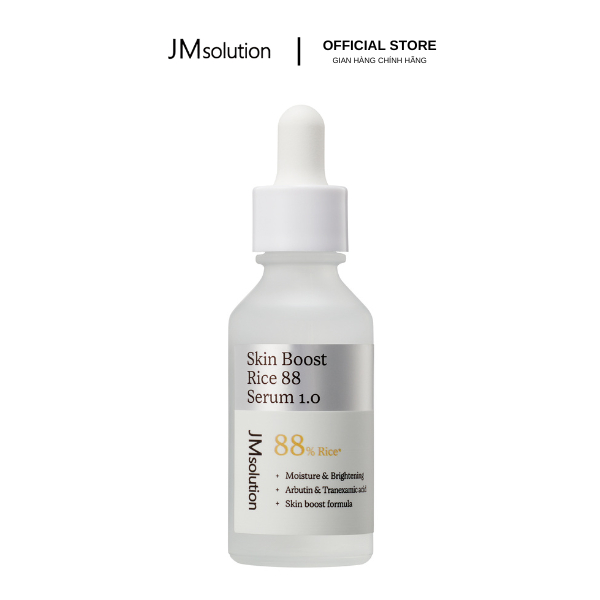 Serum JMsolution Skin Boost Serum 30ml - Dưỡng Da Căng Bóng, Cấp Ẩm & Phục Hồi - Chính Hãng