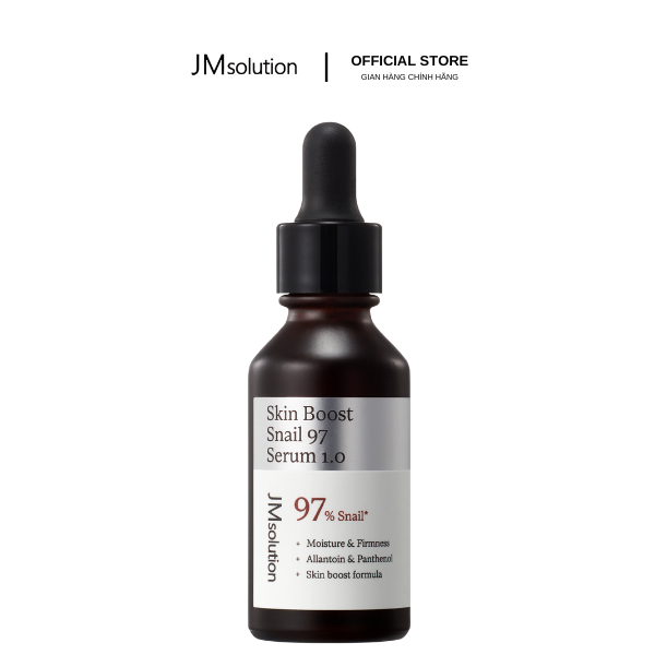 Serum JMsolution Skin Boost Serum 30ml - Dưỡng Da Căng Bóng, Cấp Ẩm & Phục Hồi - Chính Hãng