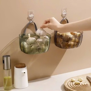 Hộp Đựng Treo Tường Rau Củ Tiện Dụng,Giỏ Treo Nhà Bếp Đa Năng - GIỎ ĐỰNG HÀNH GỪNG TỎI TREO TƯỜNG CHẤT LIỆU CAO CẤP