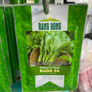 Hạt giống Cải Ngọt Rado 54 dễ trồng, nhanh thu hoạch - Gói 20g