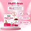 Sắt Cho Bé Ocean Multi Iron Bổ Sung Sắt và Vitamin Cho Bé Không Tanh Không Táo Nhập Khẩu Chính Hãng Lọ 30ml