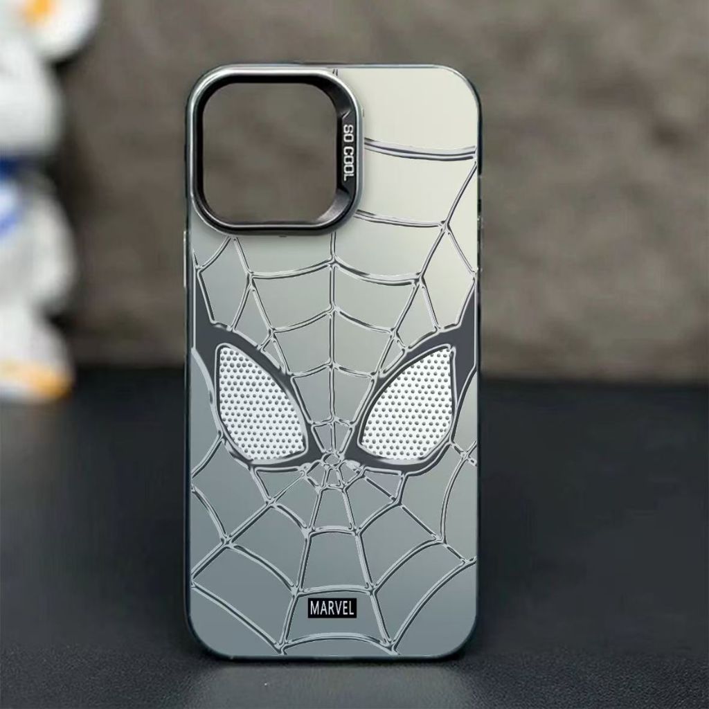 Ốp Lưng iPhone Họa Tiết Người Nhện  | Tương Thích iPhone 16/15/14/13/12/11 Pro Max/XR/XS Max