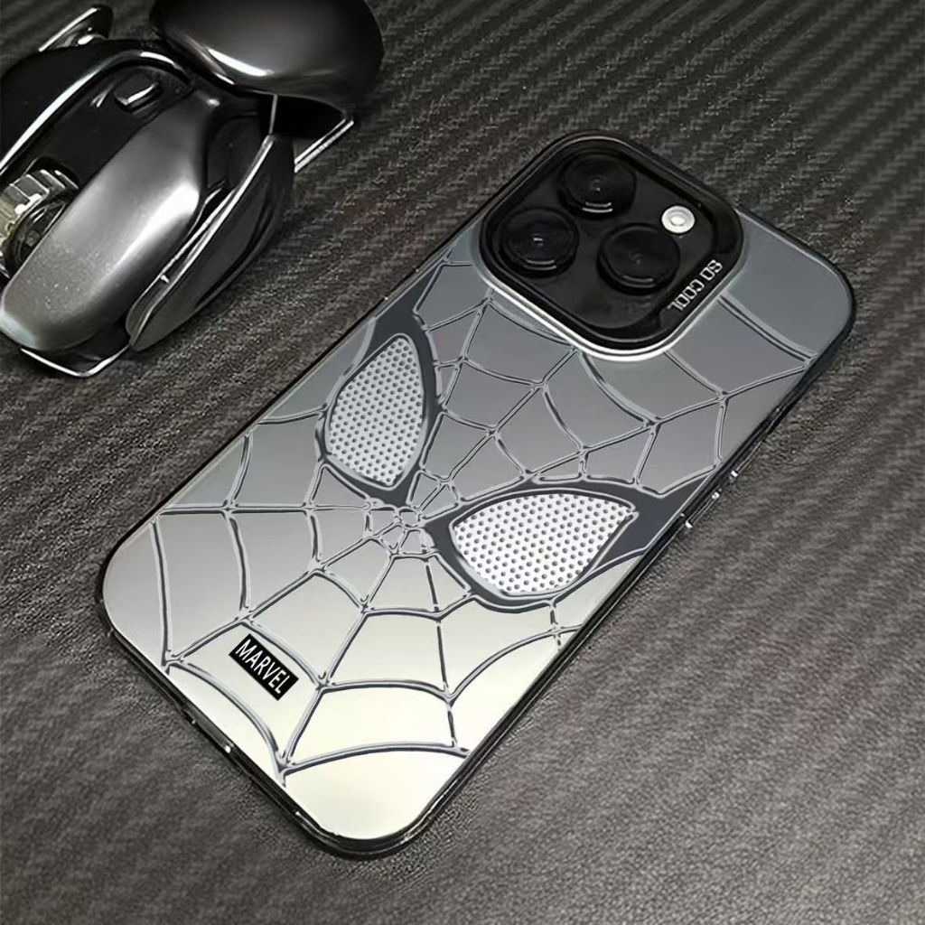 Ốp Lưng iPhone Họa Tiết Người Nhện  | Tương Thích iPhone 16/15/14/13/12/11 Pro Max/XR/XS Max