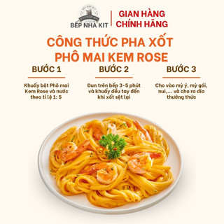 Bột Phô Mai Kem Rose Tomato T&P Nấu Sốt Tokbokki Phô Mai, mì ý sốt kem, sốt Tokbokki Hàn Quốc- KR10