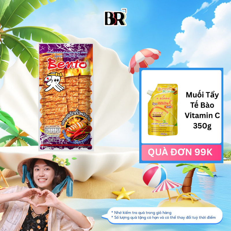 Ảnh Snack Mực Tẩm Gia Vị Bento 18g 1