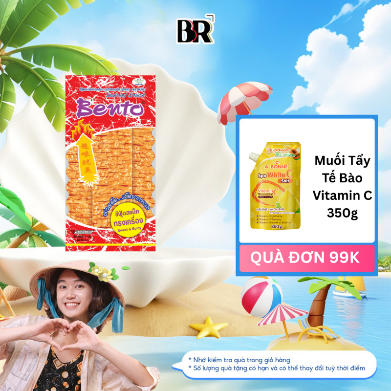 Ảnh Snack Mực Tẩm Gia Vị Bento 18g 4