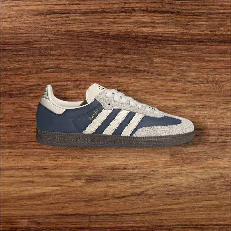 Giày Sneaker Samba OG Womens Sneakers Navy Cream