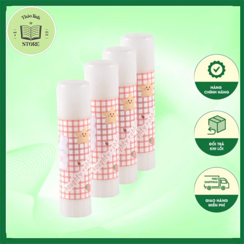 Keo Dán Hồ Dán Giấy Thủ Công Cho Học Sinh, Keo Khô, Keo Dán Thủ Công, Hồ Khô Họa Tiết Dễ thương