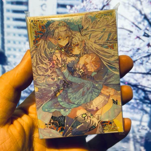 Bọc Bài Card Sleeve Foil Hình Nhân Vật Yugioh Sky Striker, Evil Twin, Dragon Maid, Ash, Exosister, Rikka, vvv…vvv