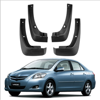 Chắn Bùn Toyota Vios 2008-2013 Chất Liệu Nhựa Dẻo Tặng Kèm Ốc