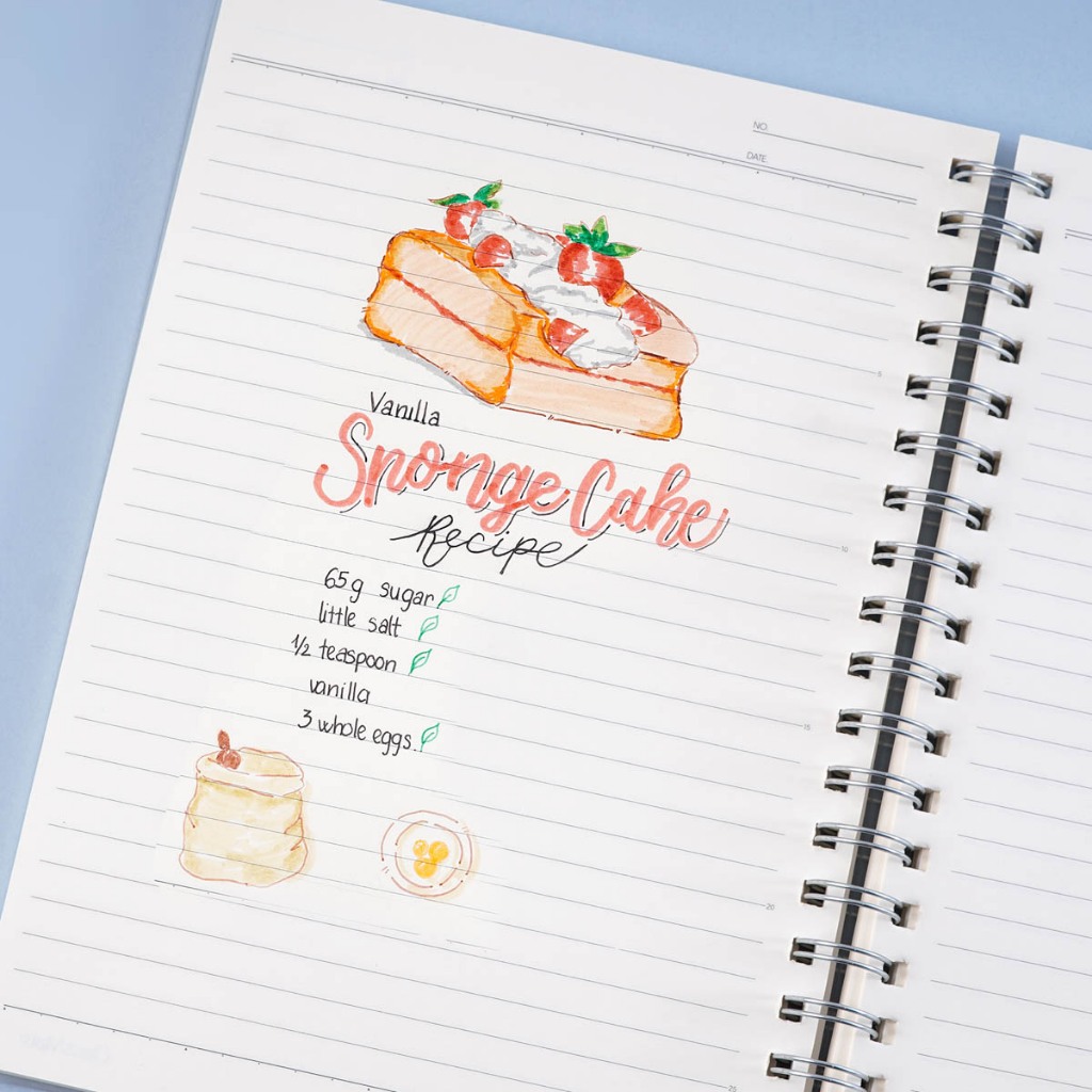 Sổ Tay Ghi Chép 200 Trang Clasmate Sổ Lò Xo 100GSM Dòng Kẻ Ngang/Chấm/Caro Viết Calligraphy Sổ Bullet Journal Bìa Nhựa