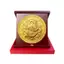 Tranh Đồng Vàng Rồng Phú Quý , Mạ Vàng 24K ( Đường Kính 23cm ) - Cửu Diệu Thiên - RV003