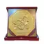 Tranh Đồng Hoa Sen , Mạ Vàng 24k ( Đường Kính 23cm ) - Cửu Diệu Thiên - TD033