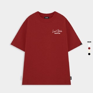 Áo Thun Local Brand Unisex LUCID Chữ Ký Nam Nữ Tay Lỡ From Rộng Chất Cotton