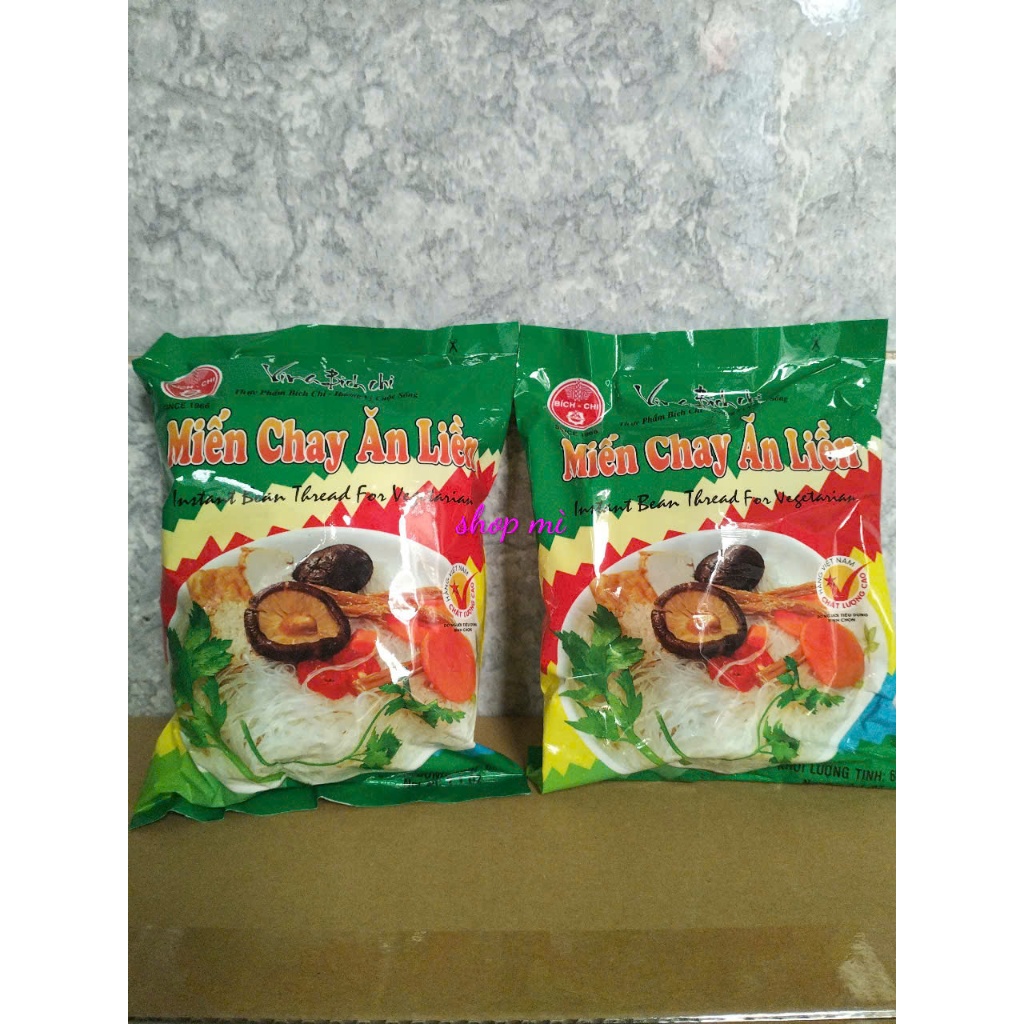 Combo 15 gói Hủ Tiếu Nam Vang/ Hủ tiếu Chay/ Phở chay/ Miến chay 60gr