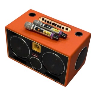 Loa Xách Tay Karaoke  LMK audio K89, Công Suất 850W, Kèm 2 Mic Hát Nhẹ Chống Hú, Chỉnh Bass, Treble, Echo, Reverb, Delay