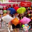 Lồng Đèn Hội An Vải Lụa Gấm - Dáng Đĩa Bay (30-40-60cm)
