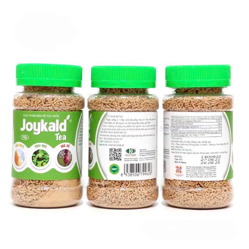 Trà râu ngô rau má mã đề lợi tiểu mát gan Joykald Tea