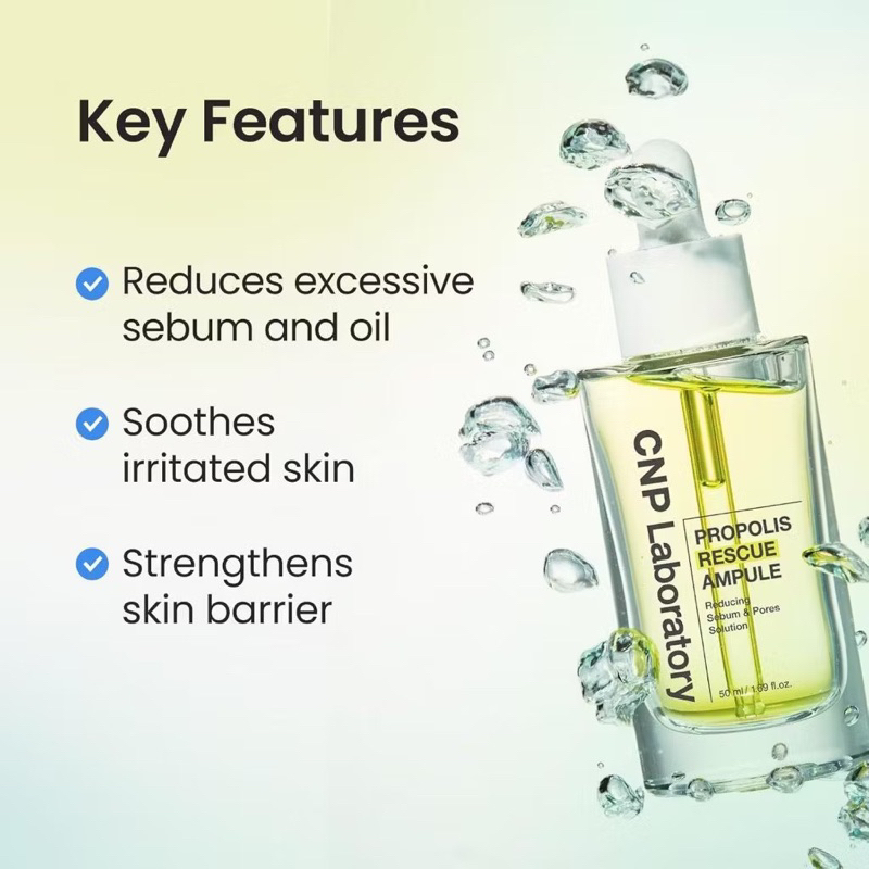 {Mẫu mới}SERUM KEO ONG CNP DÀNH CHO DA DẦU, MỤN50ml🌿