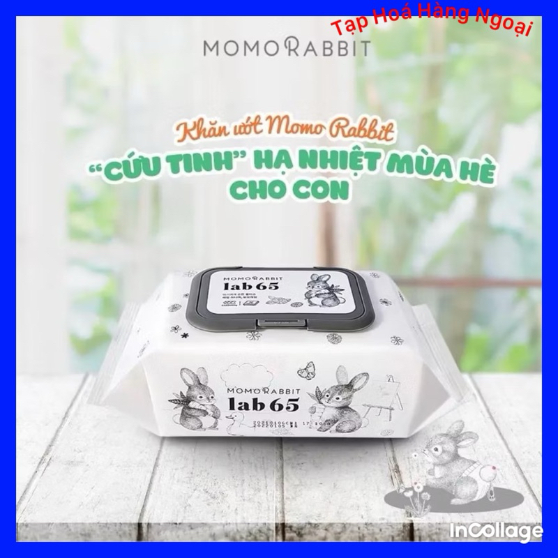Khăn giấy ướt momo rabit nội địa Hàn | Shopee Việt Nam