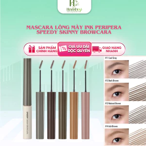 Mascara Lông Mày Ink Peripera Speedy Skinny Browcara