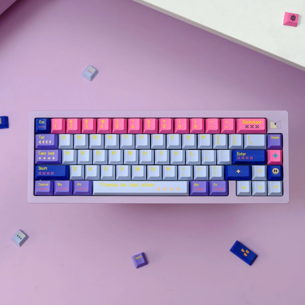 Keycap CMK Pixel Girl Keycap | Profile Cherry | Keyboard Studio ...