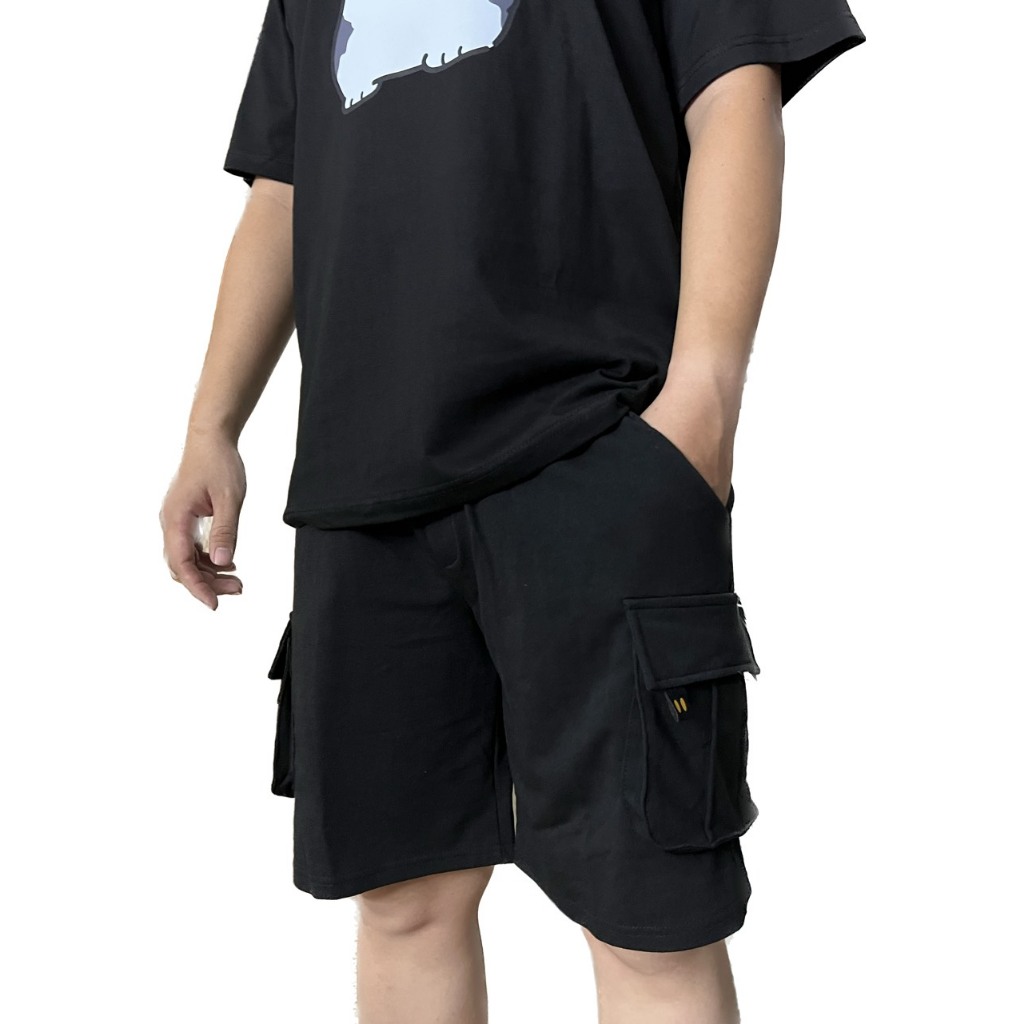 Quần Short Túi Hộp DREW chất Thun Nam Mềm Mịn, Thấm Hút Mồ Hôi, Năng động, Thoải Mái