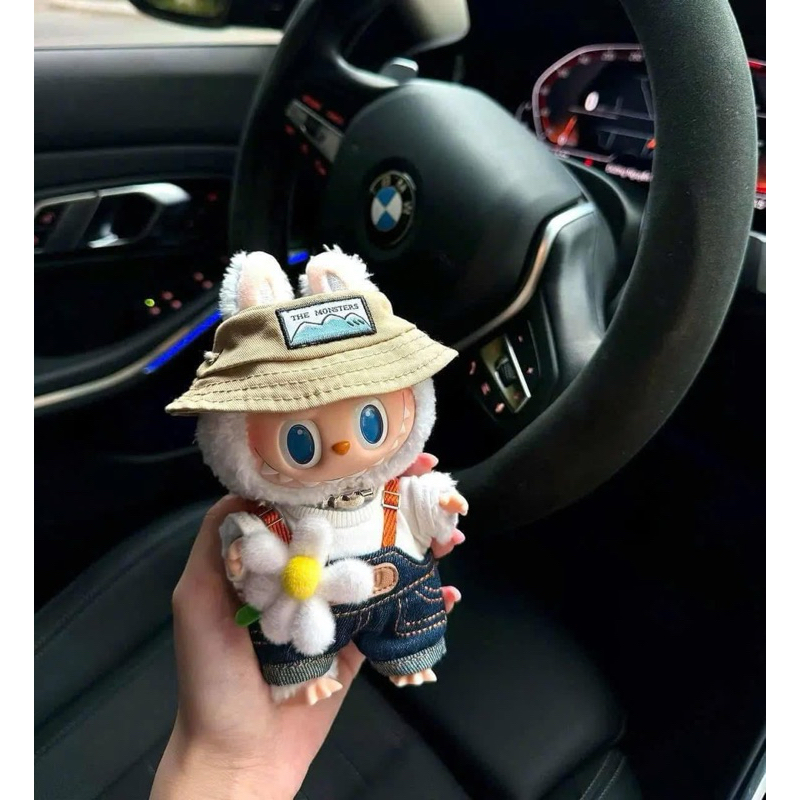 [CHÍNH HÃNG] Labubu Hoa cúc nhỏ Popmart hộp mù blind box móc khóa gấu bông ~ icecreamauthentic