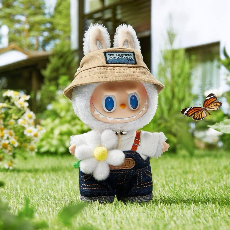 [CHÍNH HÃNG] Labubu Hoa cúc nhỏ Popmart hộp mù blind box móc khóa gấu bông ~ icecreamauthentic