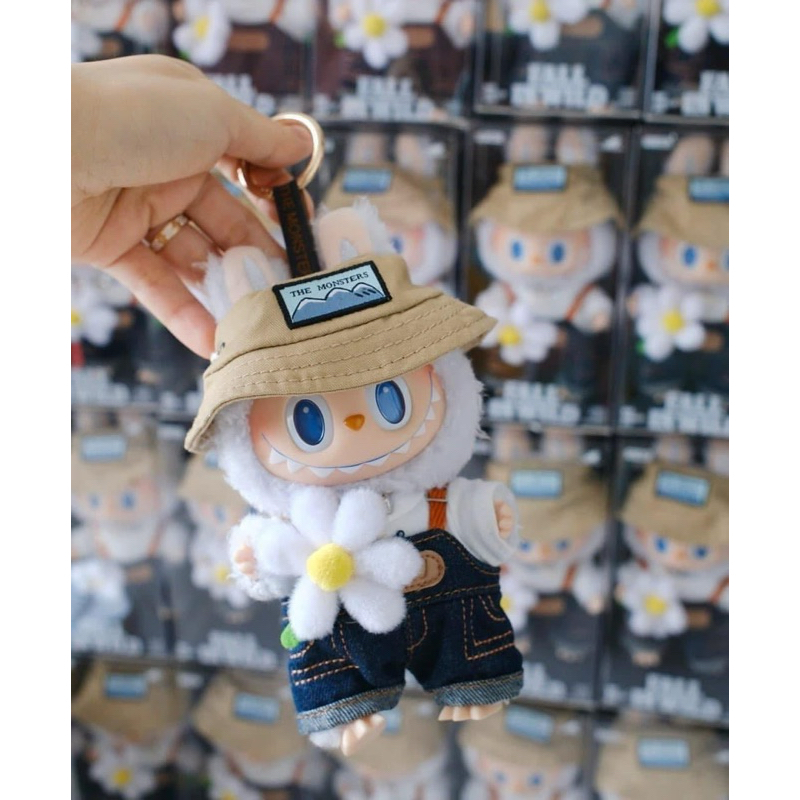 [CHÍNH HÃNG] Labubu Hoa cúc nhỏ Popmart hộp mù blind box móc khóa gấu bông ~ icecreamauthentic