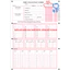 101 tờ Phiếu thi trắc nghiệm THPT2025 - Mẫu Bộ GD mới nhất 8 ô SBD, 4 ô mã đề - Có dòng kẻ mặt sau - A4 80gsm