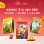 COMBO Kẹo Nhật Chiêu Mix Vị - Vị vải sấy, ô mai mơ, xoài sấy truyền thống, 150g/gói, Eikodo Việt Nam