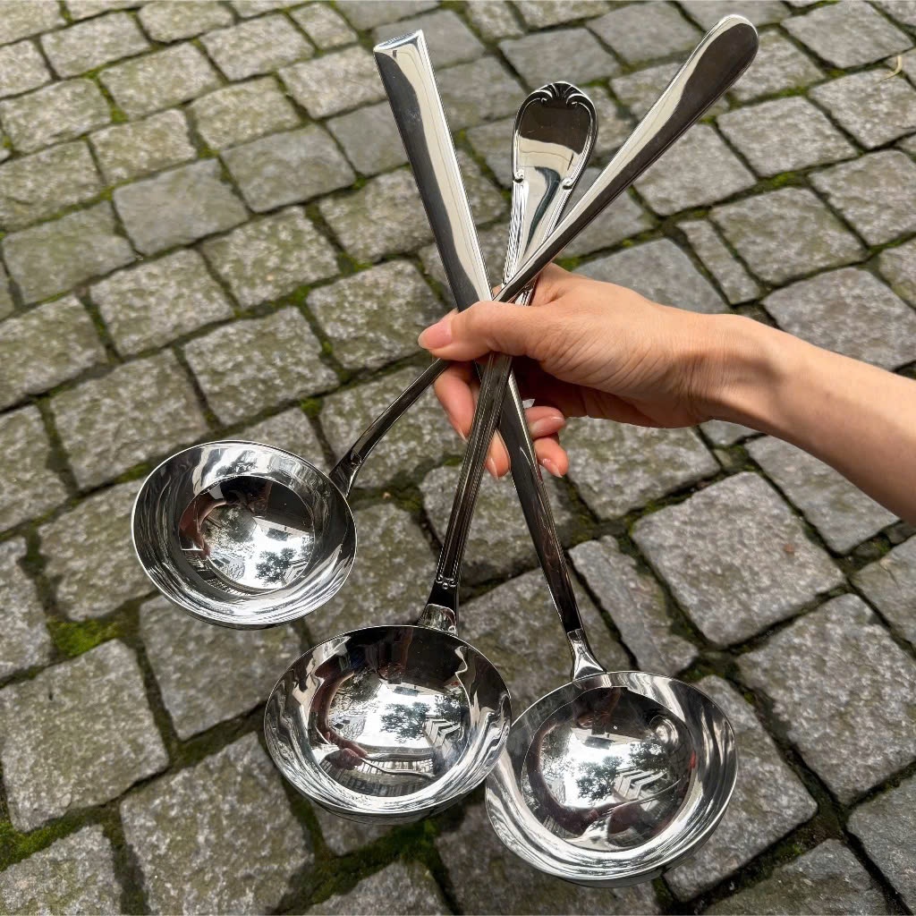 [RẺ VÔ ĐỊCH] Muôi Múc Canh CHOCKMEN Inox Cao Cấp Muôi Muỗng Ăn Lẩu Muôi Múc Súp Canh Hầm