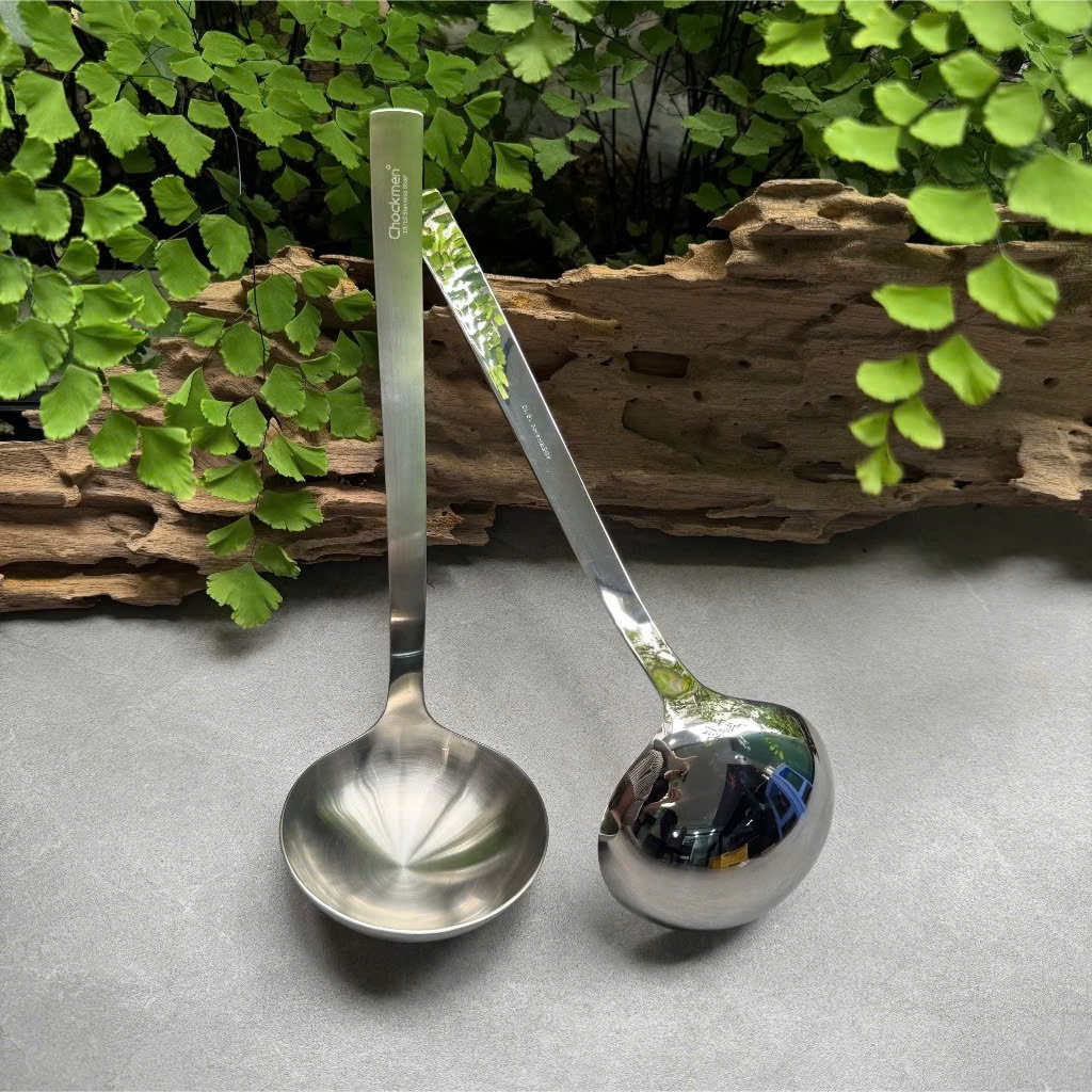 [RẺ VÔ ĐỊCH] Muôi Múc Canh CHOCKMEN Inox Cao Cấp Muôi Muỗng Ăn Lẩu Muôi Múc Súp Canh Hầm
