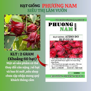 2 Gram - Hạt Giống Atiso Đỏ (Bụp Giấm) Phương Nam