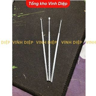 Que sắt ngoáy tai 1 gói 10 chiếc Que Lấy Ráy Tai Inox Không Rỉ