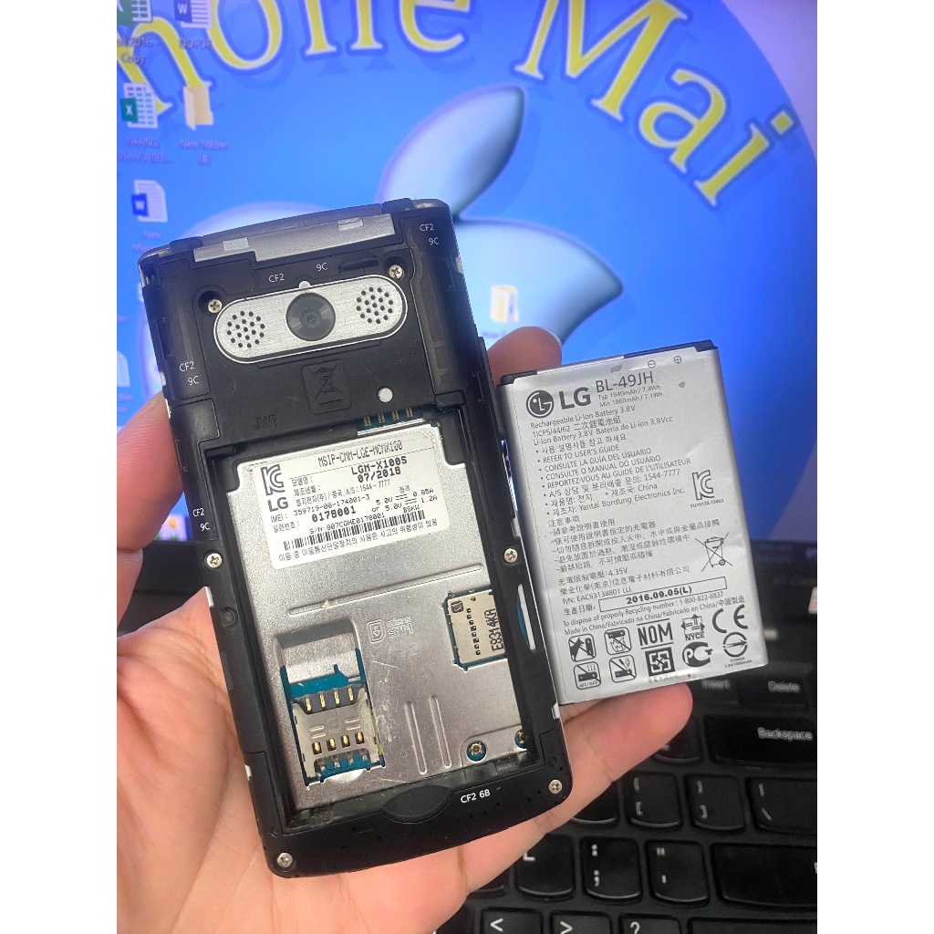 Pin LG BL-49JH xịn dùng cho điện thoại LG Smart Folder X100S Có 4G, Wifi