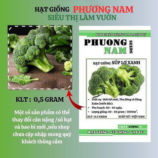 0,5 Gram - Hạt Giống Súp Lơ Xanh Phương Nam