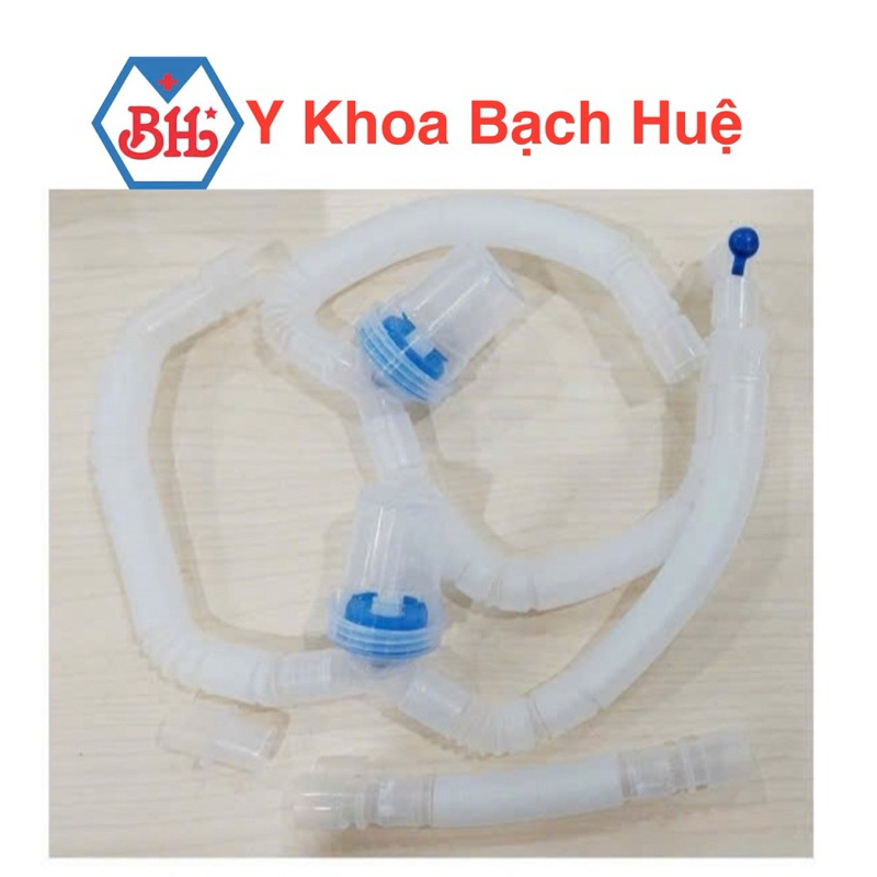 Bộ dây máy thở 2 bể nước dành cho người lớn và trẻ em