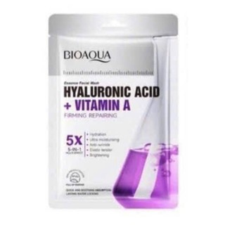 [Combo 10 nạ] Mặt Nạ Bioaqua Hyaluronic Acid vitamin