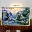 Tranh Dán Tường In 3d Chủ Đề Tranh Thuỷ Mặc In Kích Thước Theo Yêu Cầu