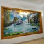 Tranh Dán Tường In 3d Chủ Đề Tranh Thuỷ Mặc In Kích Thước Theo Yêu Cầu