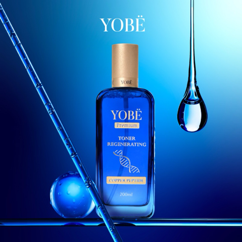 Toner Tái Sinh Làn Da & Ngăn Ngừa Thâm Nám Coppper Peptide YOBE 200mL