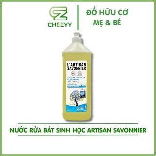 Nước rửa bát sinh học oải hương Artisan Savonnier dung tích 1L